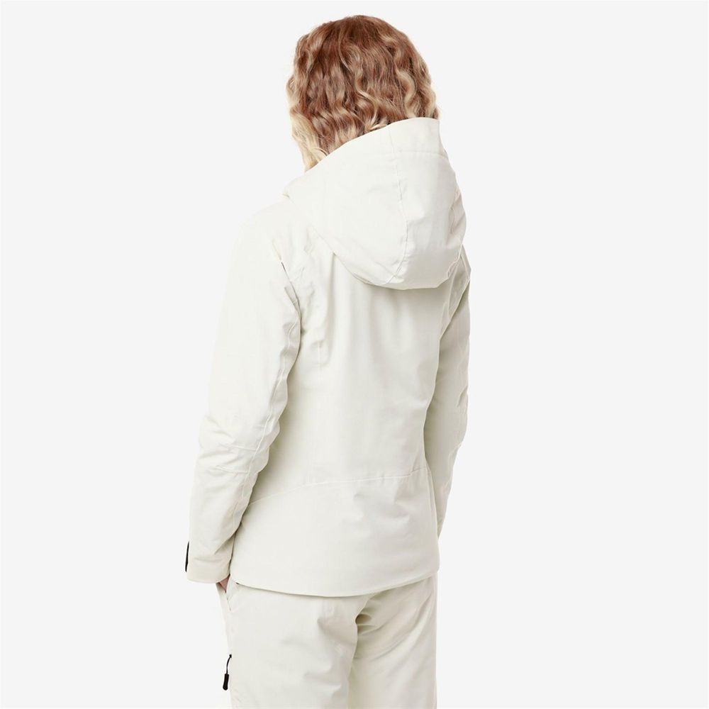 Women Kappa 6 Cento 610 Jacket White | 462038-FZB