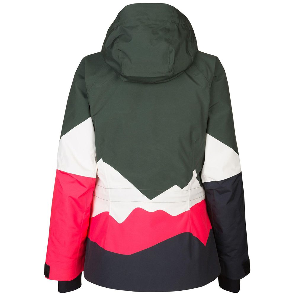 Women Kappa 6 Cento 612p Jacket Green | 521839-RCQ