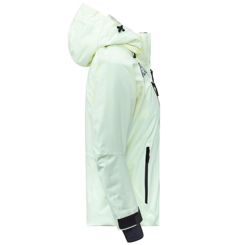 Women Kappa 6 Cento 612p Jacket White | 465702-STR