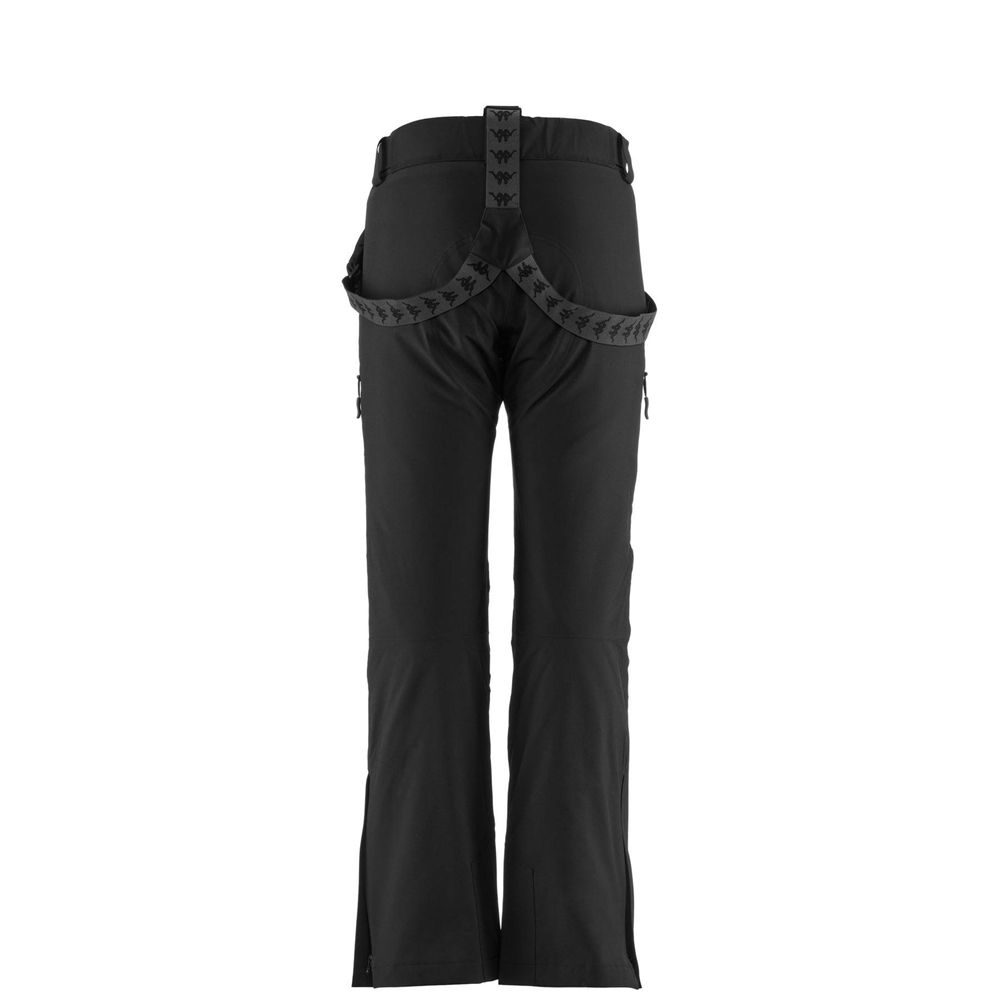 Women Kappa 6 Cento 634 Pants Black | 654137-QOT