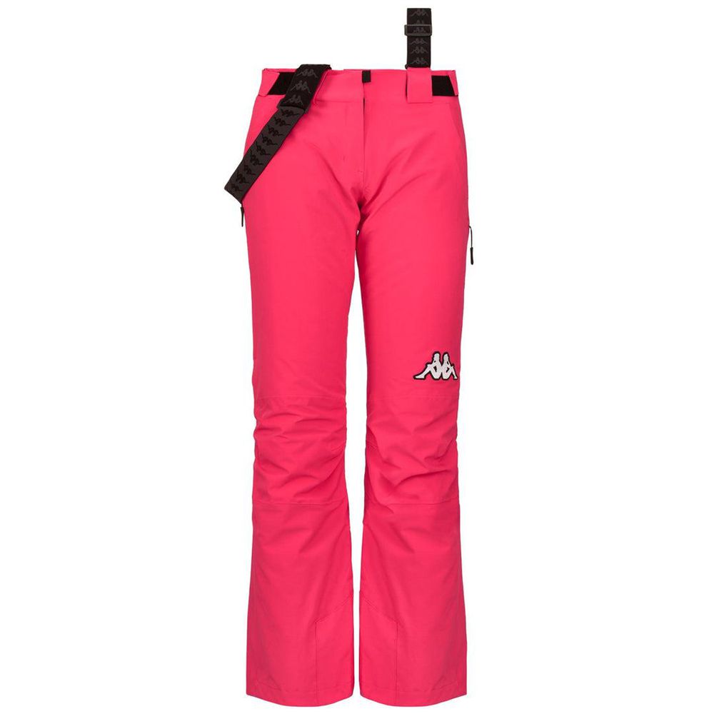 Women Kappa 6 Cento 634 Pants Pink | 201867-IZK