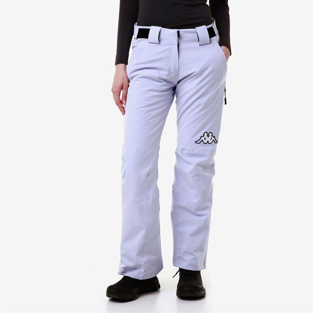 Women Kappa 6 Cento 634 Pants Purple | 156382-AZH