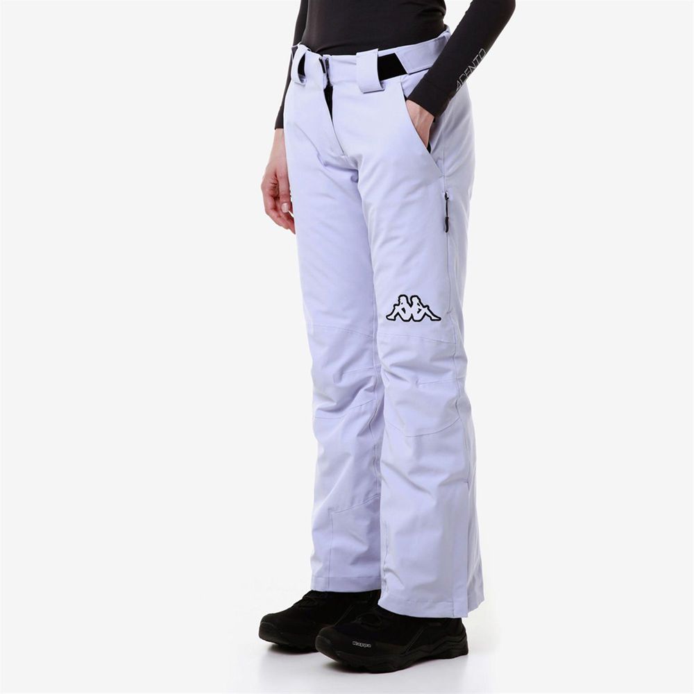 Women Kappa 6 Cento 634 Pants Purple | 156382-AZH