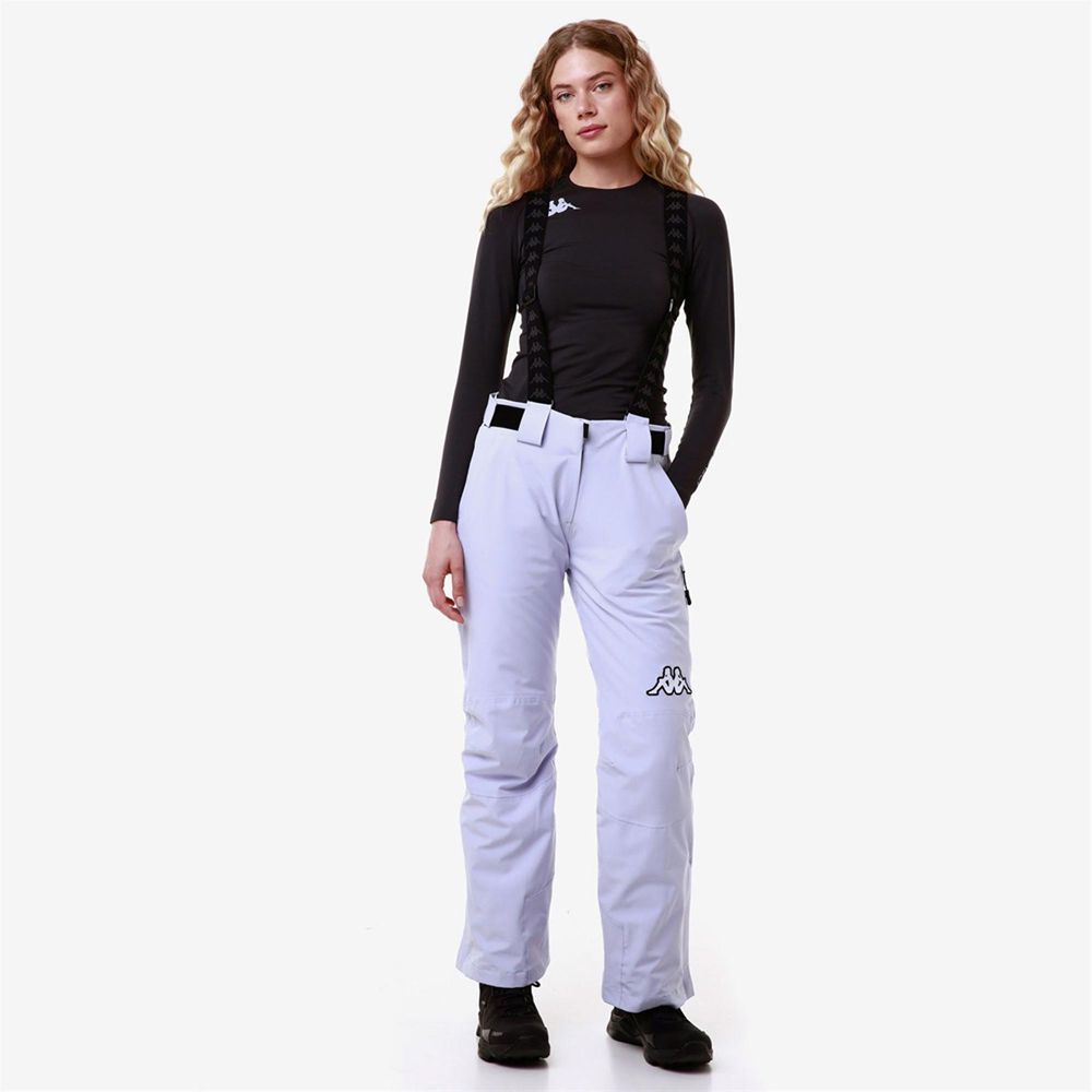 Women Kappa 6 Cento 634 Pants Purple | 156382-AZH