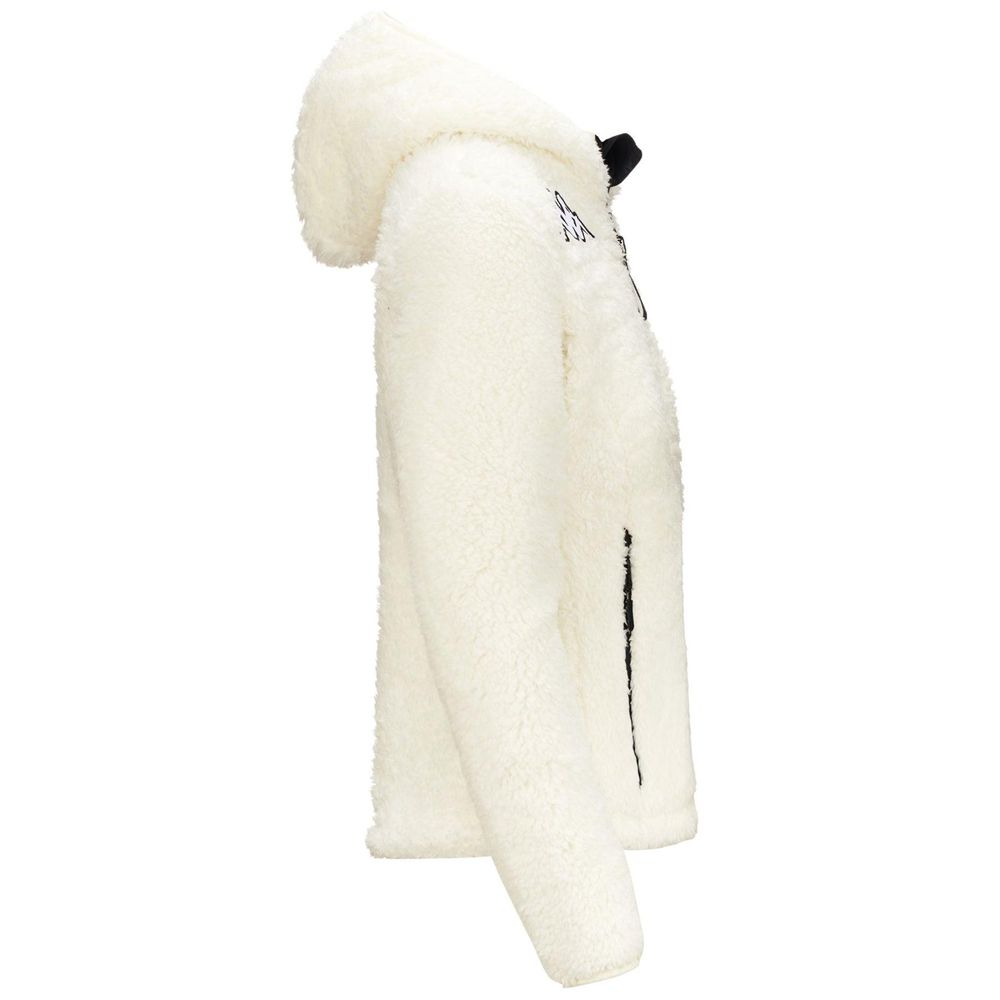 Women Kappa 6 Cento 645s Hoodie White | 516784-KVC