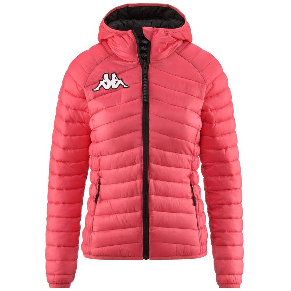 Women Kappa 6 Cento 663 Jacket Pink | 410785-DXJ