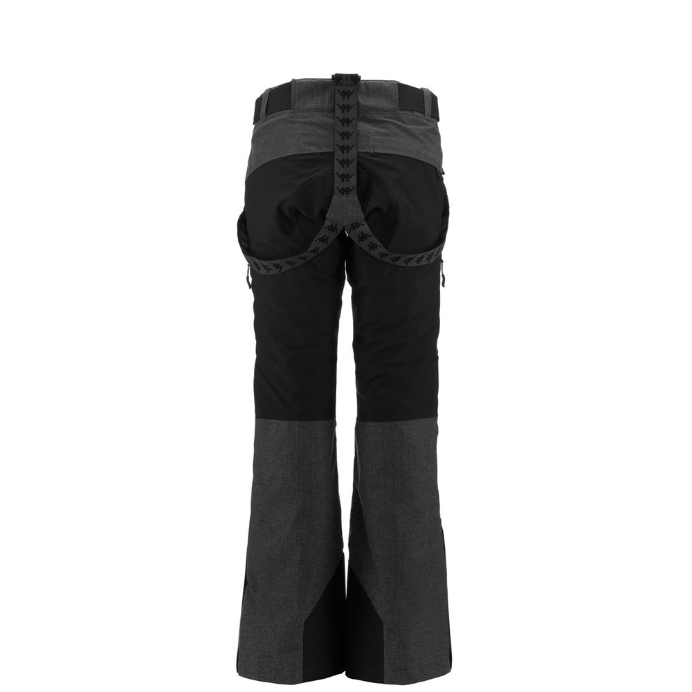 Women Kappa 6 Cento 665hzw Pants Black | 152046-IZA