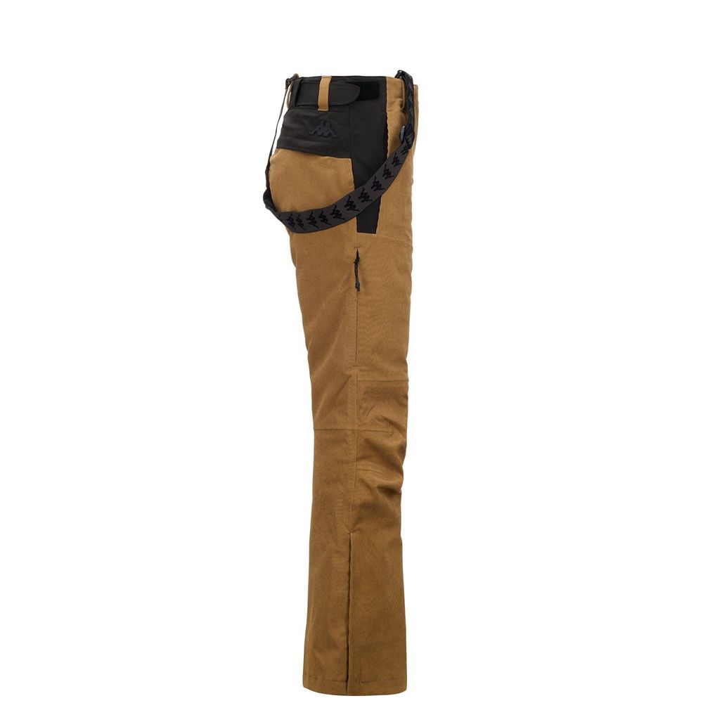 Women Kappa 6 Cento 665v Pants Brown | 837064-OYZ