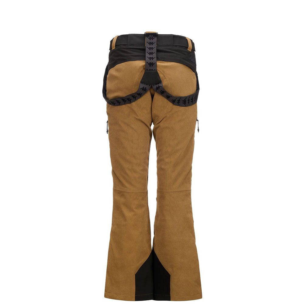 Women Kappa 6 Cento 665v Pants Brown | 837064-OYZ