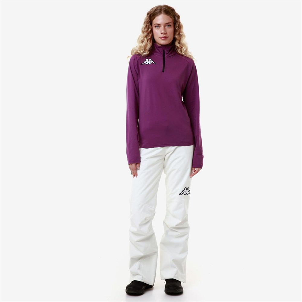 Women Kappa 6 Cento 687bk Sweater Purple | 268504-HPK