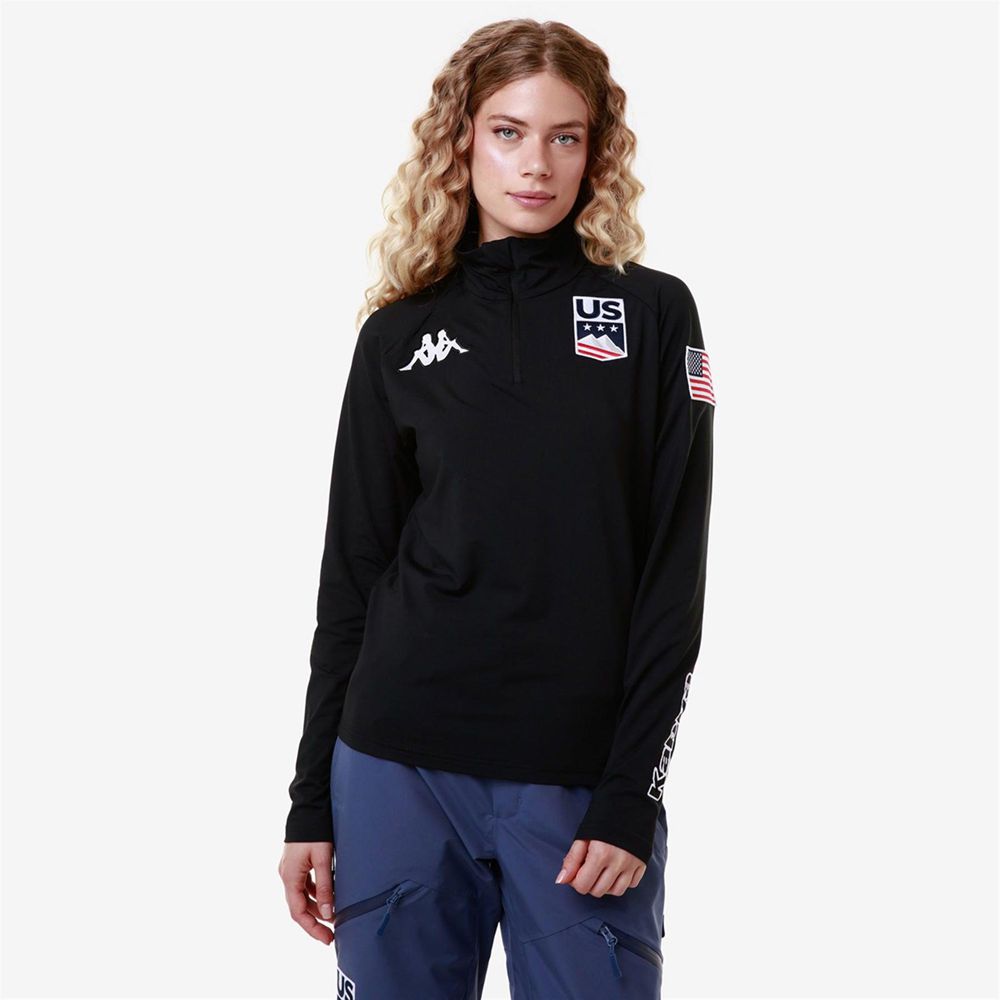 Women Kappa 6 Cento 687bk Us Jacket Navy | 520781-BWG