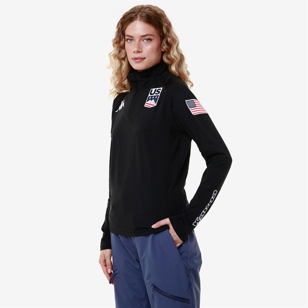 Women Kappa 6 Cento 687bk Us Jacket Navy | 520781-BWG