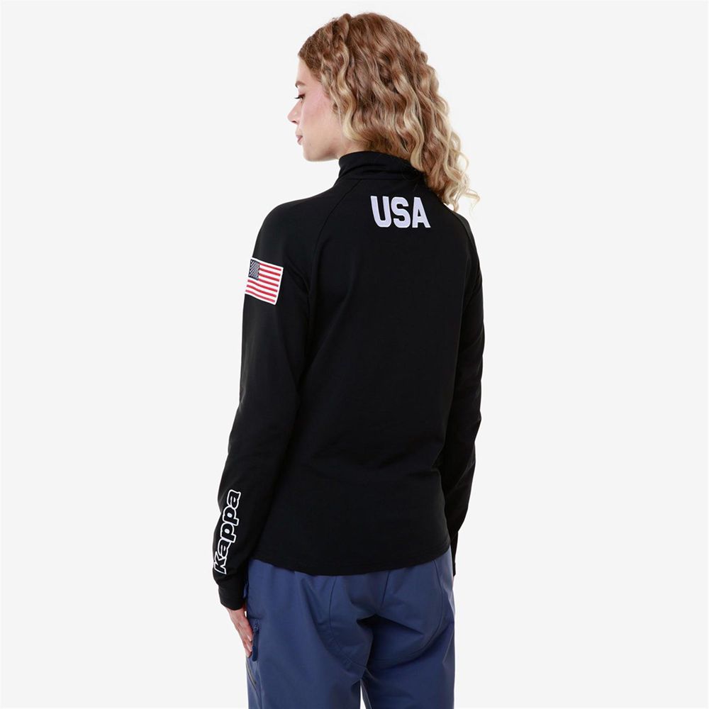 Women Kappa 6 Cento 687bk Us Jacket Navy | 520781-BWG