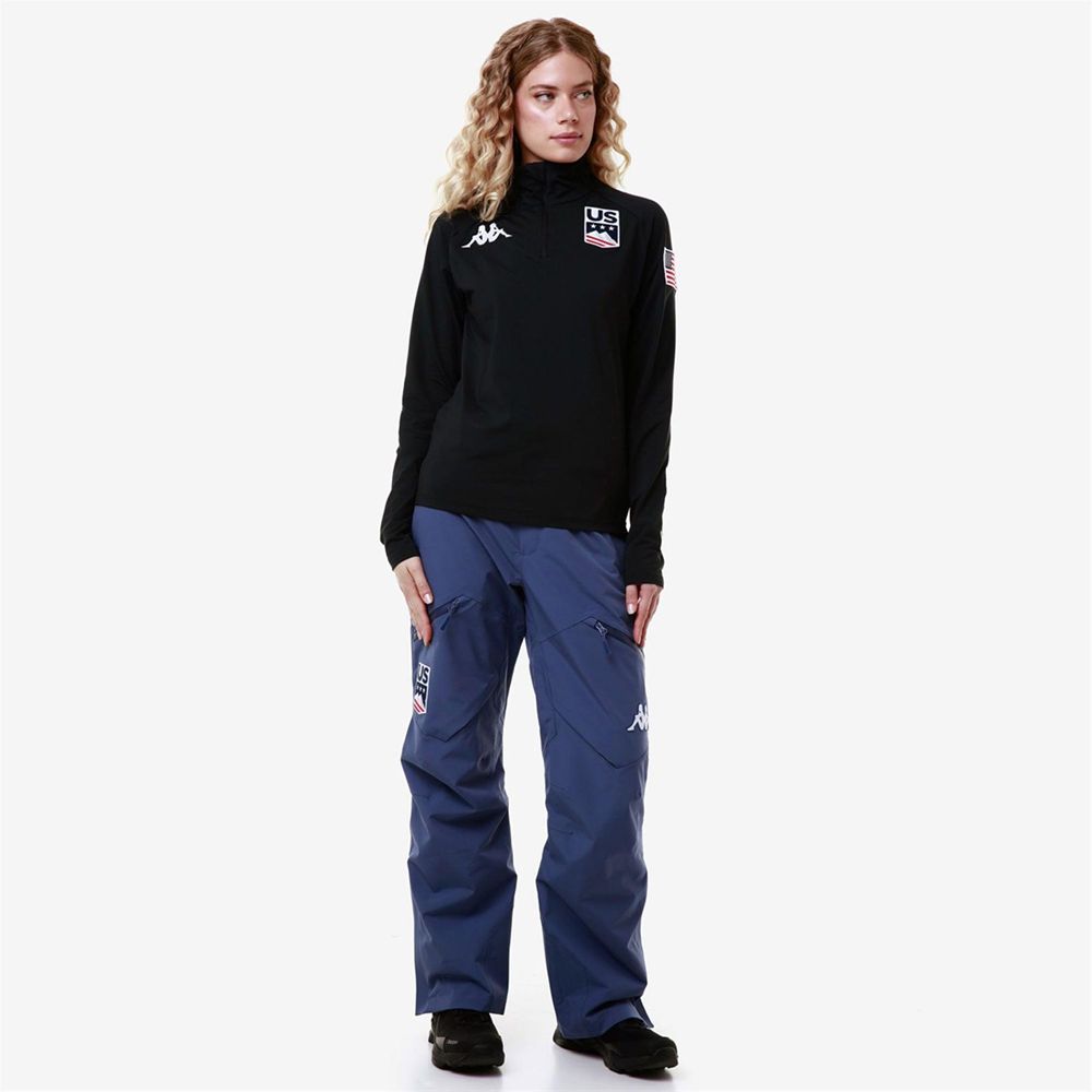 Women Kappa 6 Cento 687bk Us Jacket Navy | 520781-BWG