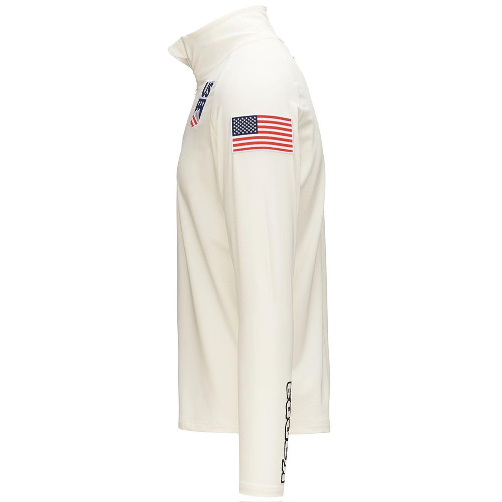 Women Kappa 6 Cento 687bk Us Jacket White | 579641-DVS