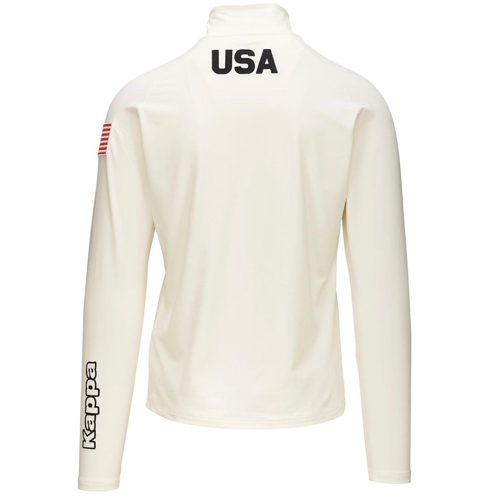 Women Kappa 6 Cento 687bk Us Jacket White | 579641-DVS