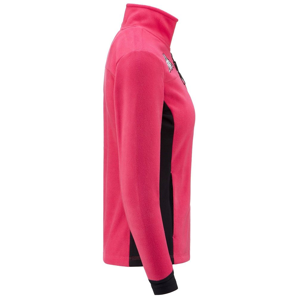 Women Kappa 6 Cento 688 Jacket Pink | 281934-RIB