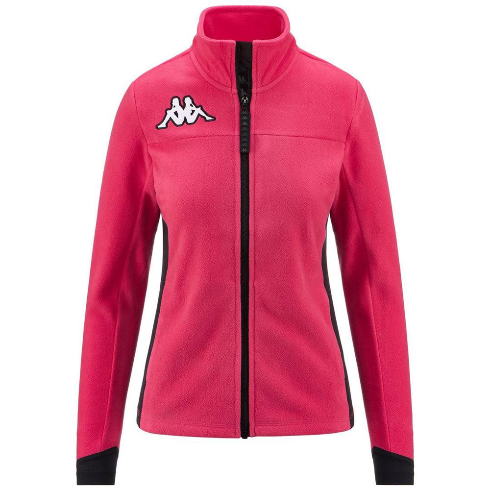 Women Kappa 6 Cento 688 Jacket Pink | 281934-RIB