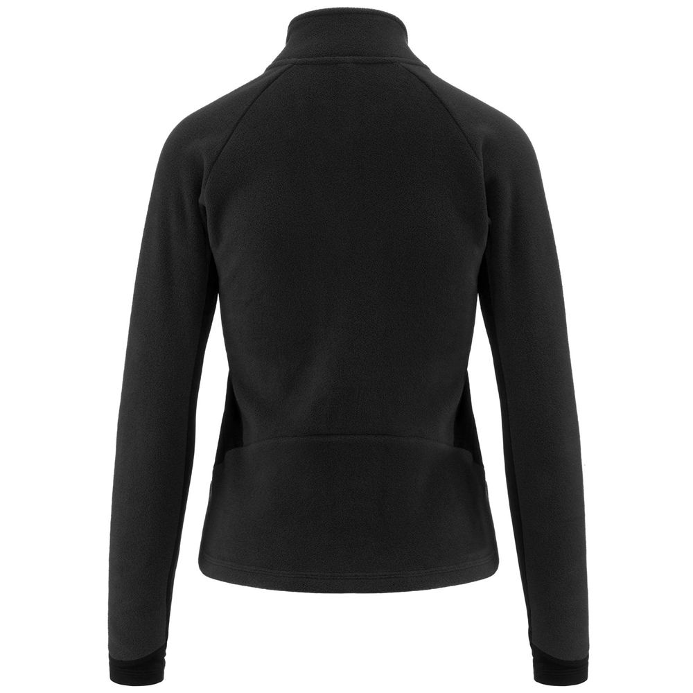 Women Kappa 6 Cento 688n Jacket Black | 189750-TDW