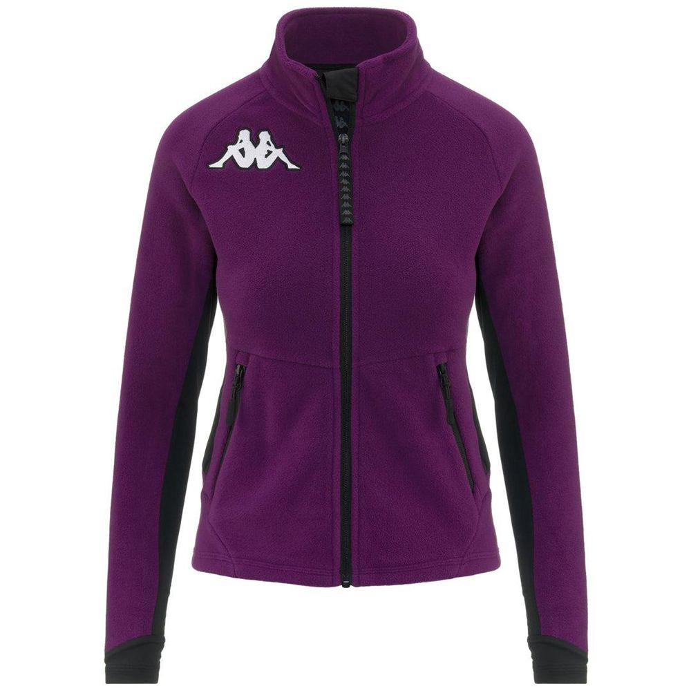 Women Kappa 6 Cento 688n Jacket Purple | 127986-HFO