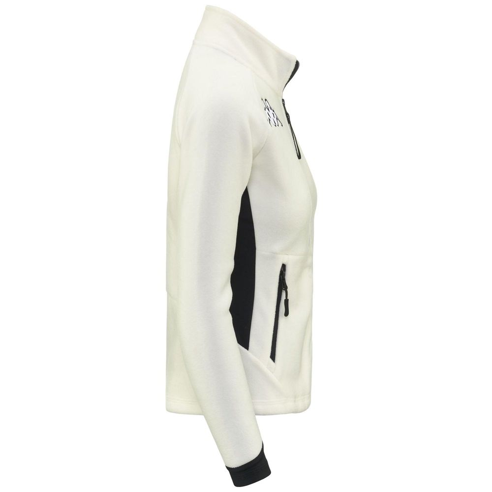 Women Kappa 6 Cento 688n Jacket White | 902875-RDB