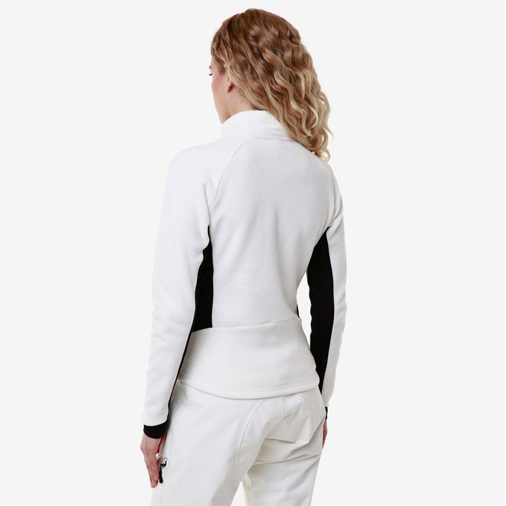 Women Kappa 6 Cento 688n Jacket White | 902875-RDB