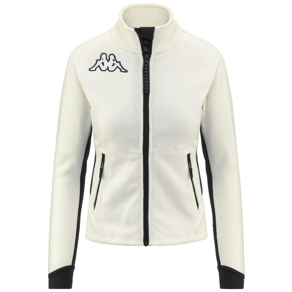 Women Kappa 6 Cento 688n Jacket White | 902875-RDB