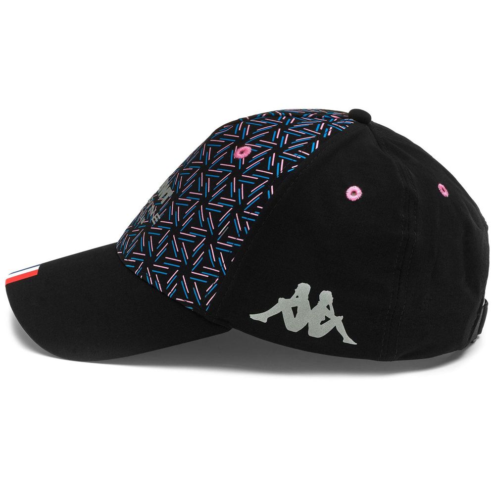 Women Kappa Apoc Alpine F1 Cap Black | 524713-YLH