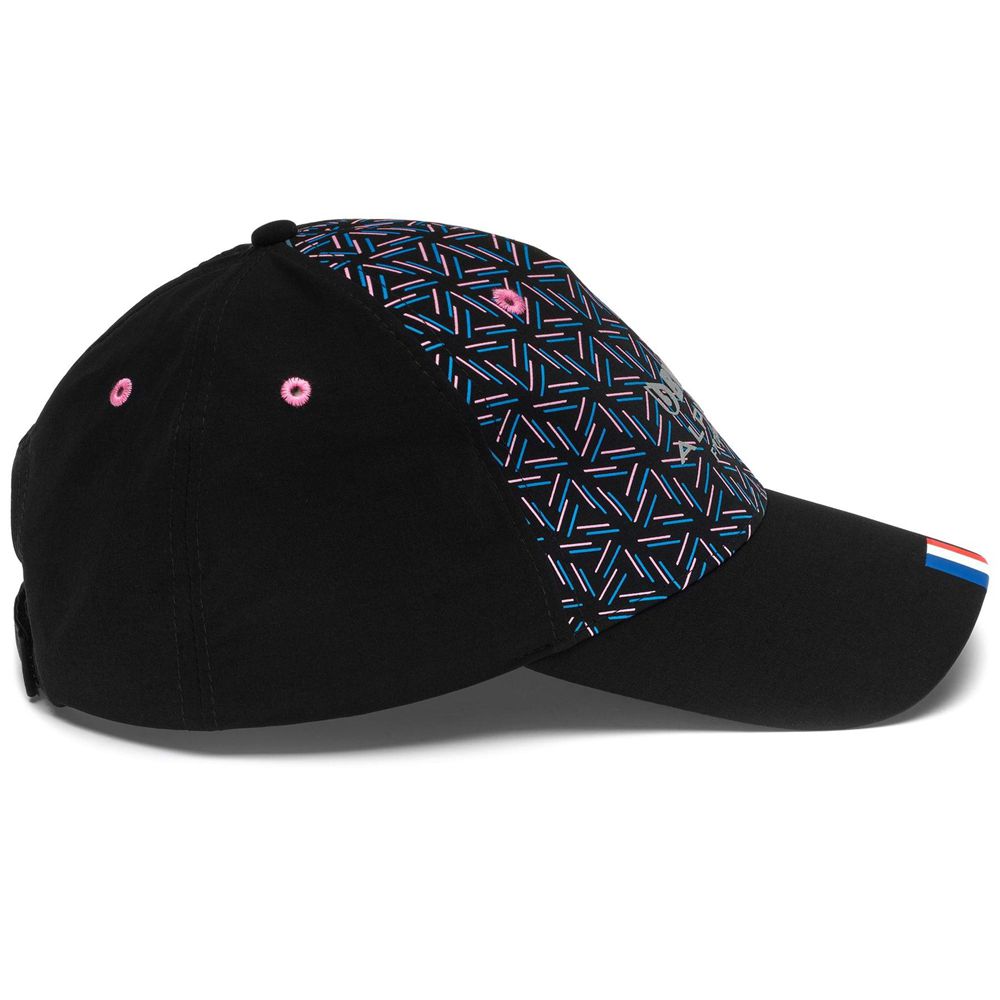 Women Kappa Apoc Alpine F1 Cap Black | 524713-YLH