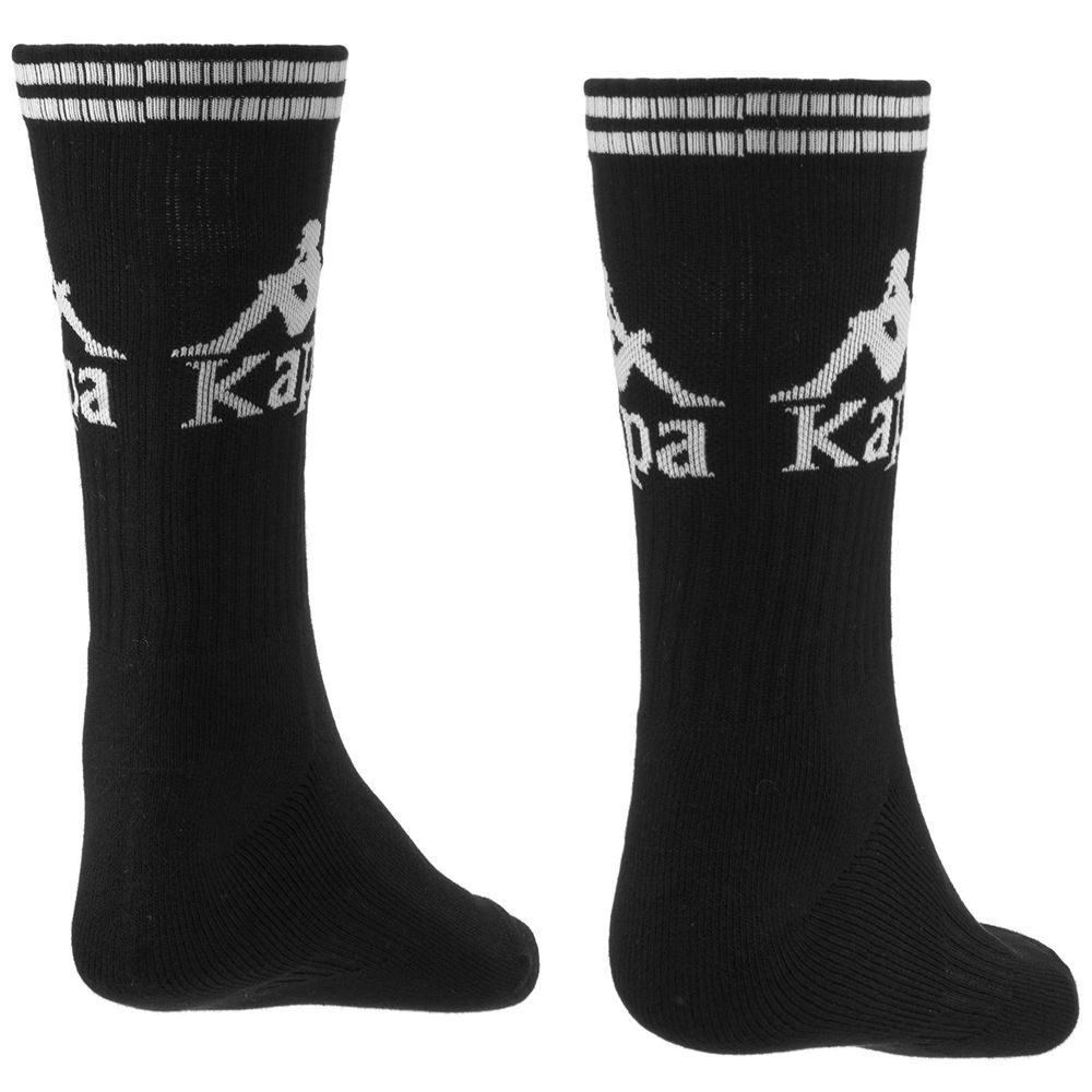 Women Kappa Authentic Aster 1pack Socks Black | 125697-YBS