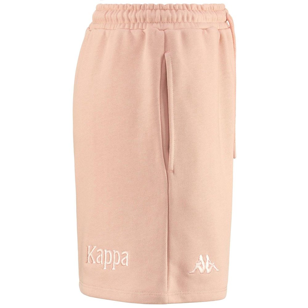 Women Kappa Authentic Gabriellax Shorts Pink | 783402-UAK