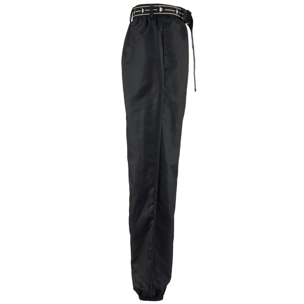 Women Kappa Authentic Jpn Verakido Pants Black | 306471-JTR