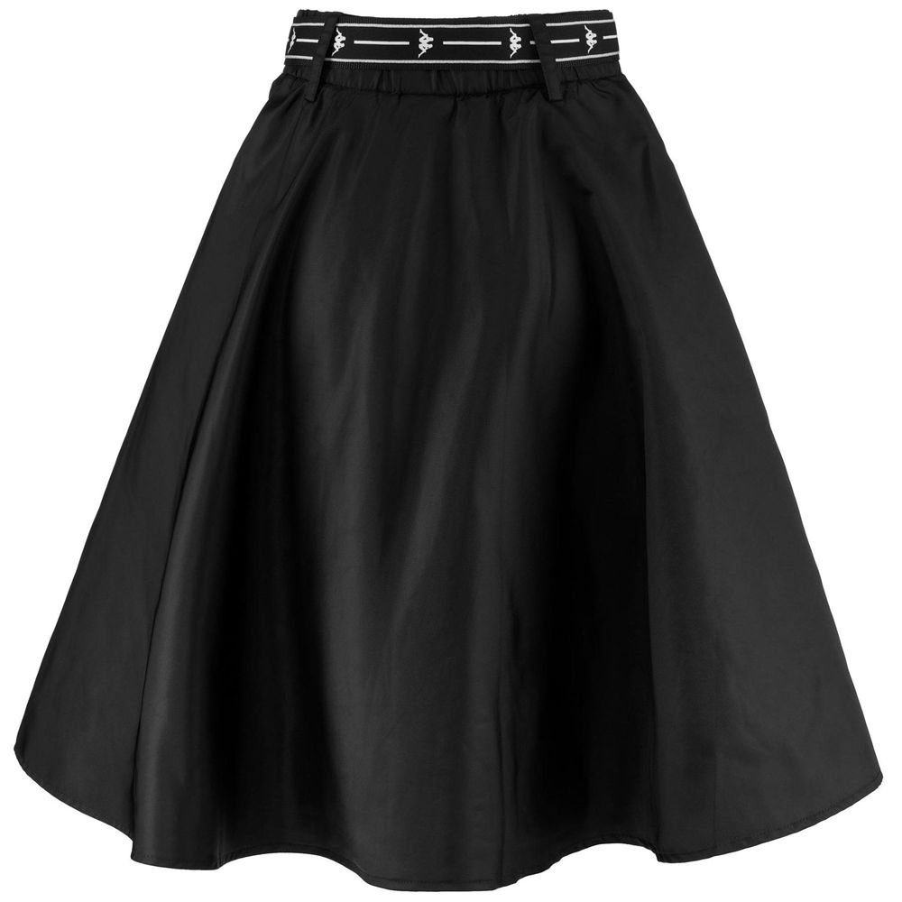 Women Kappa Authentic Jpn Verida Skirts Black | 416328-VUY