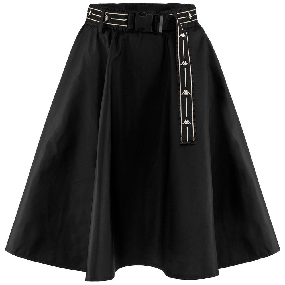 Women Kappa Authentic Jpn Verida Skirts Black | 416328-VUY