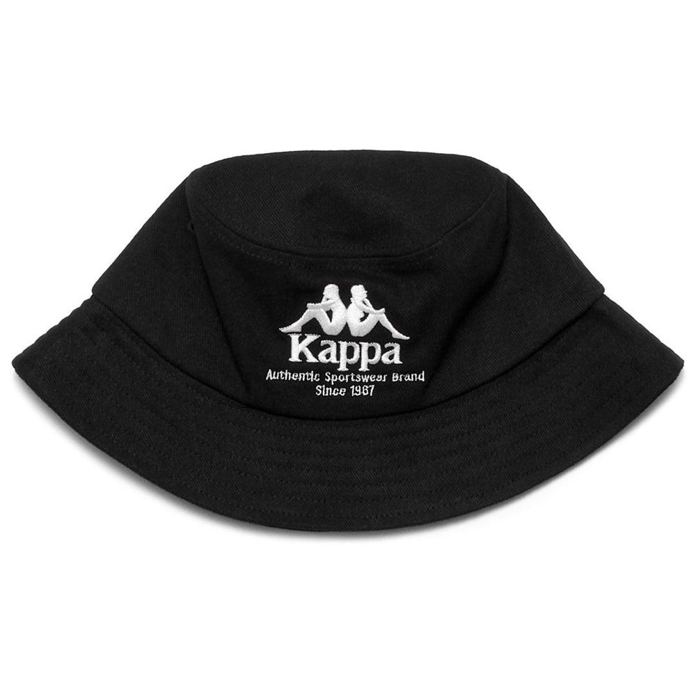 Women Kappa Authentic Lavinia Cap Black | 478396-OVU