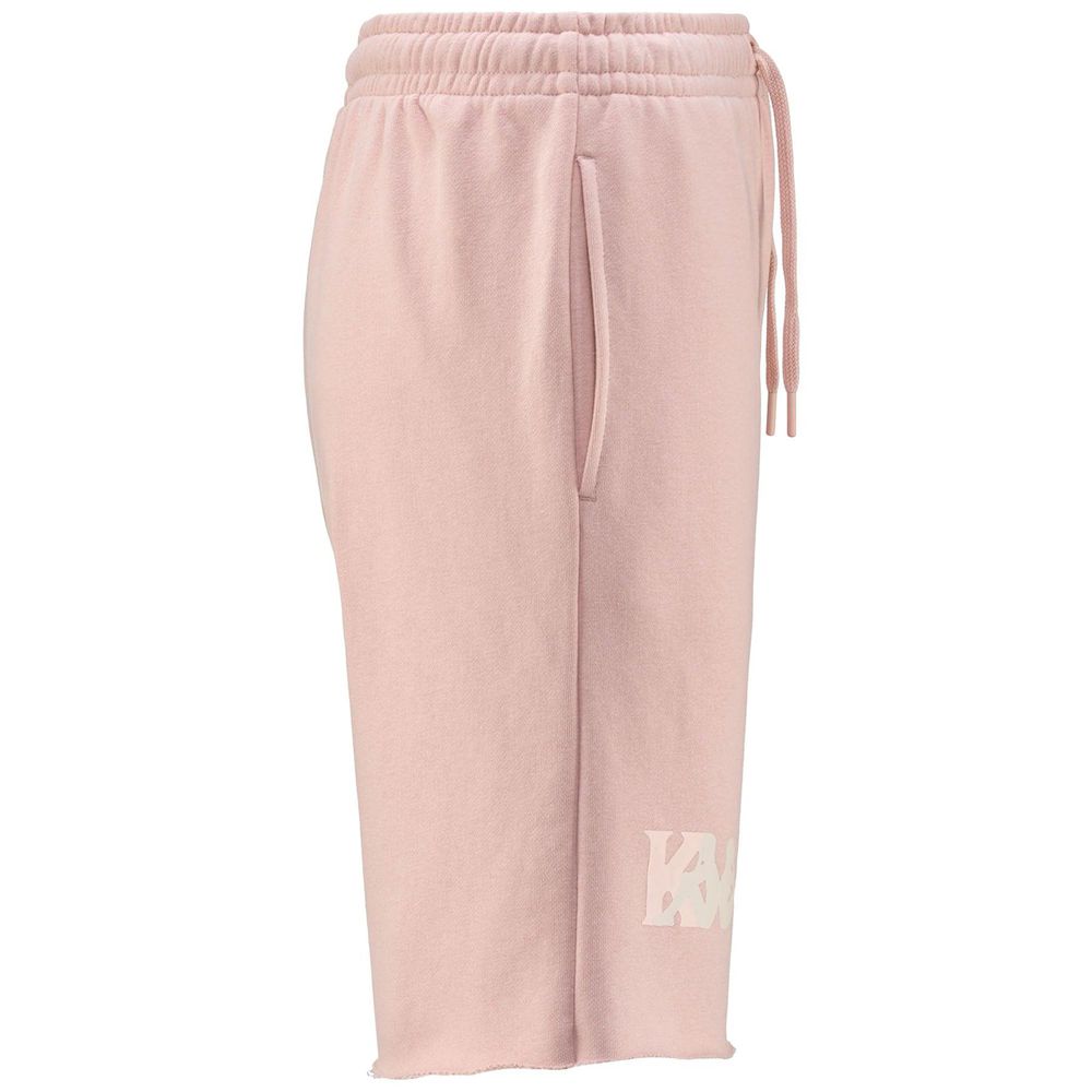 Women Kappa Authentic Pakys Shorts Pink | 102463-JMG