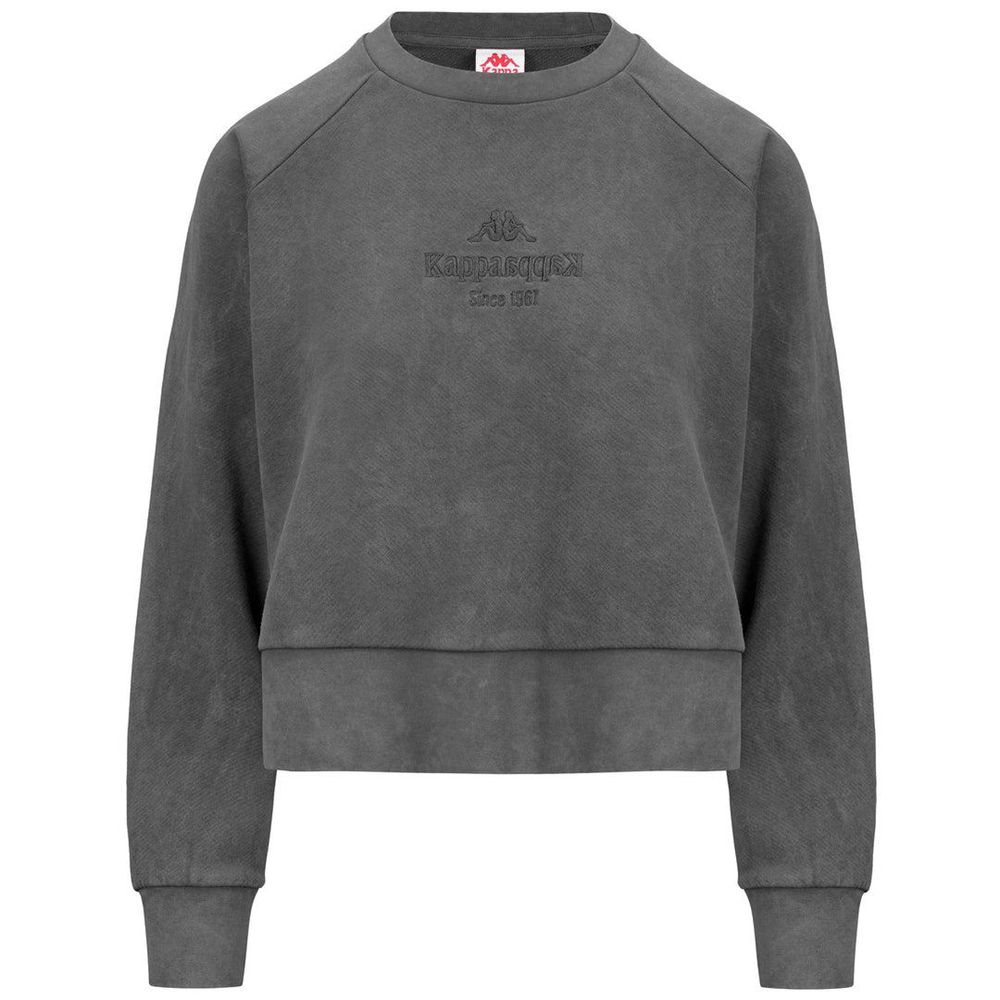 Women Kappa Authentic Premium Lyta Sweater Grey | 469518-NEI