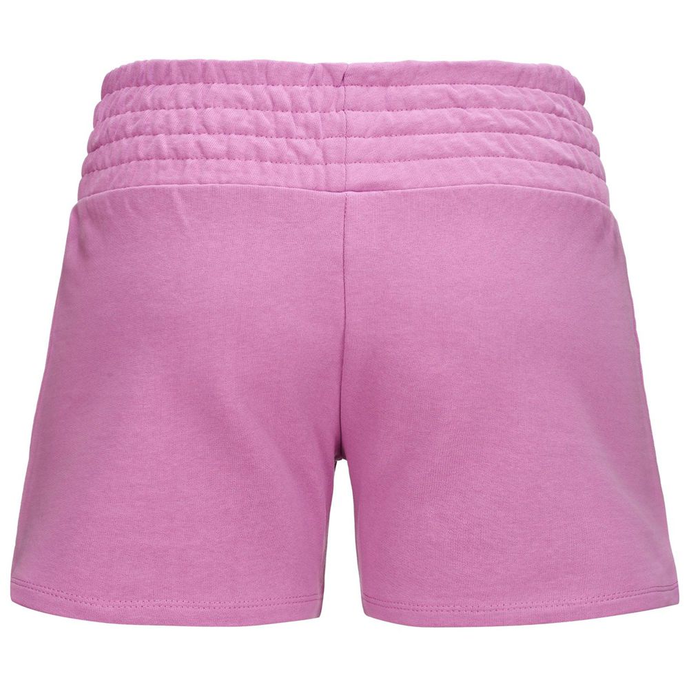 Women Kappa Authentic Samael Organic Shorts Pink | 064728-DZO