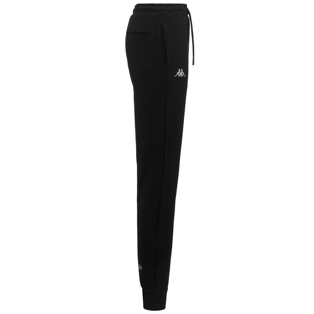 Women Kappa Authentic Tariayx Pants Black | 798450-WJX