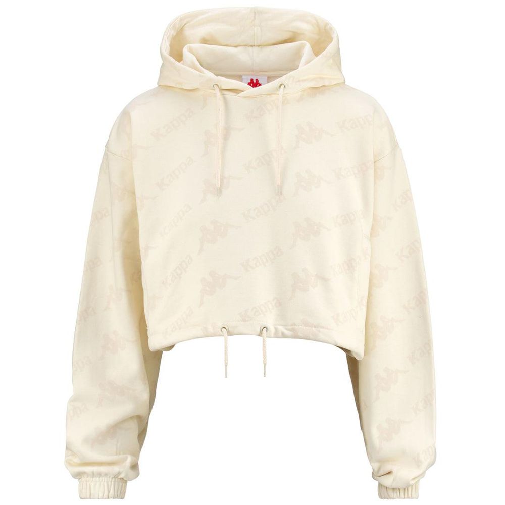 Women Kappa Authentic Tropp Hoodie White | 708356-AOU