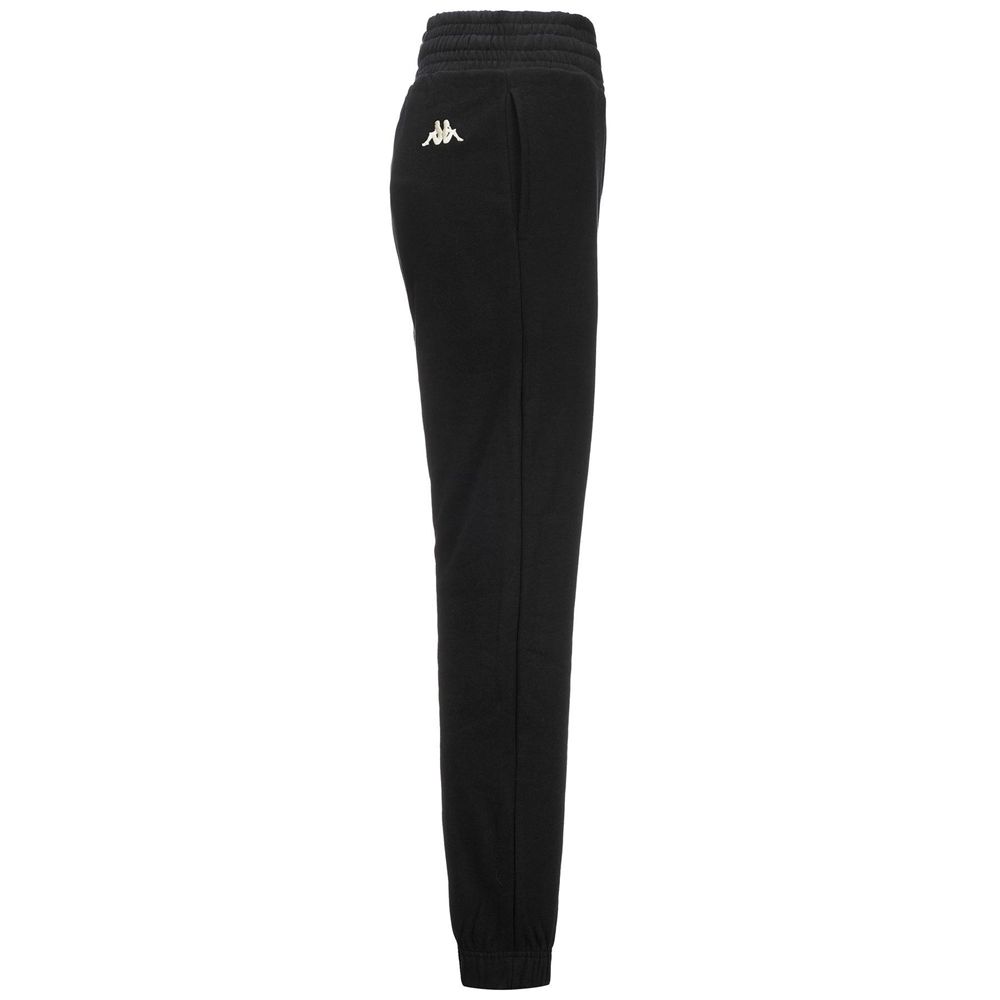 Women Kappa Authentic Veghy Pants Black | 638057-PHN