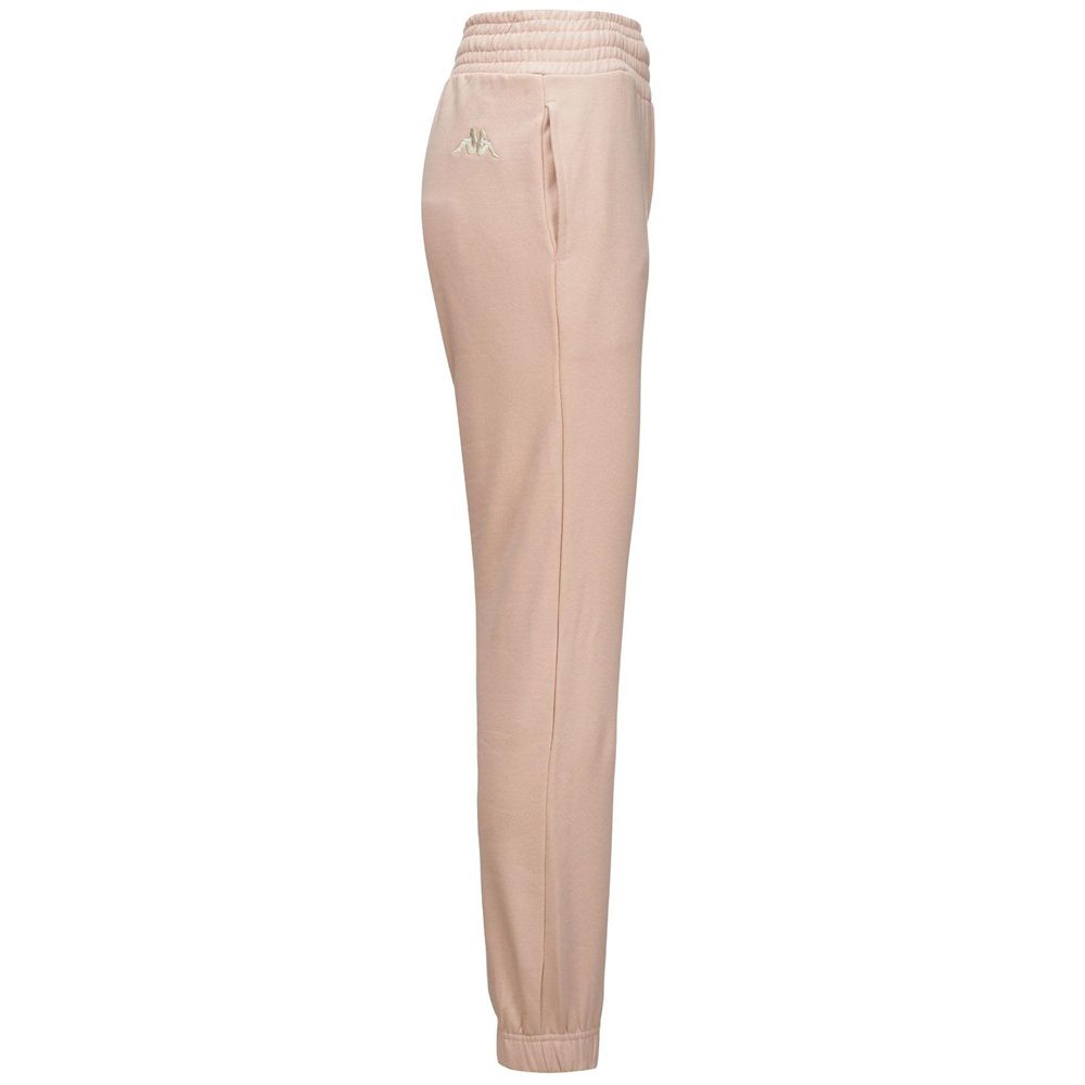 Women Kappa Authentic Veghy Pants Pink | 304251-DGE