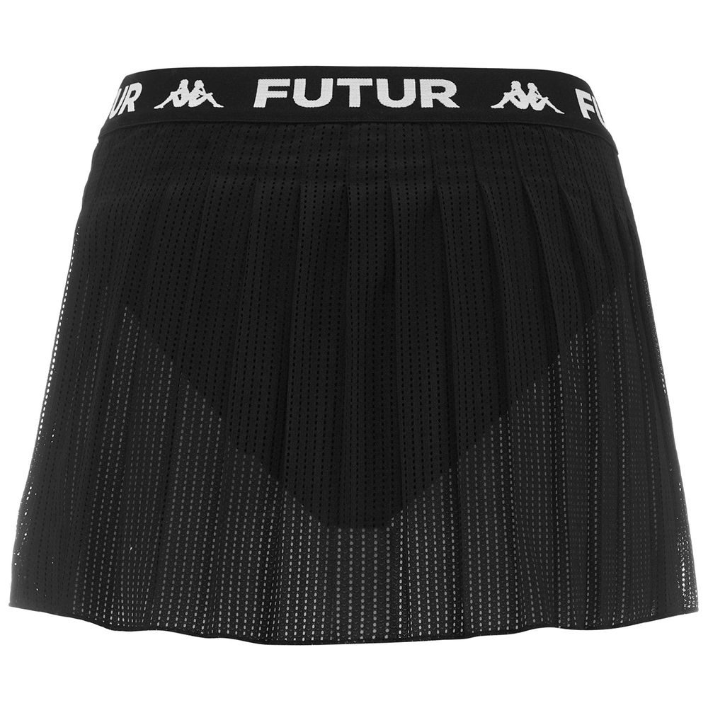 Women Kappa Authentic Venus Kff Skirts Black | 528069-KLX