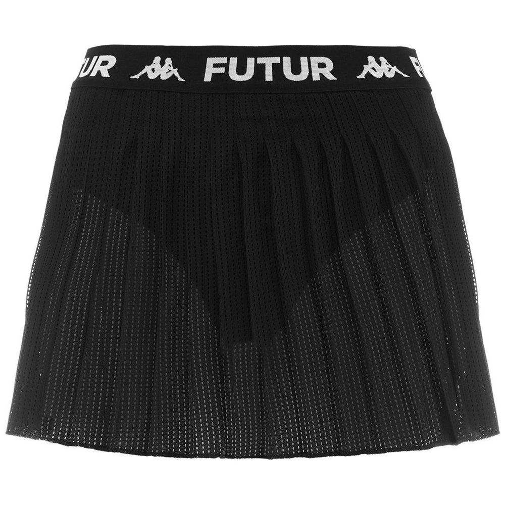 Women Kappa Authentic Venus Kff Skirts Black | 528069-KLX