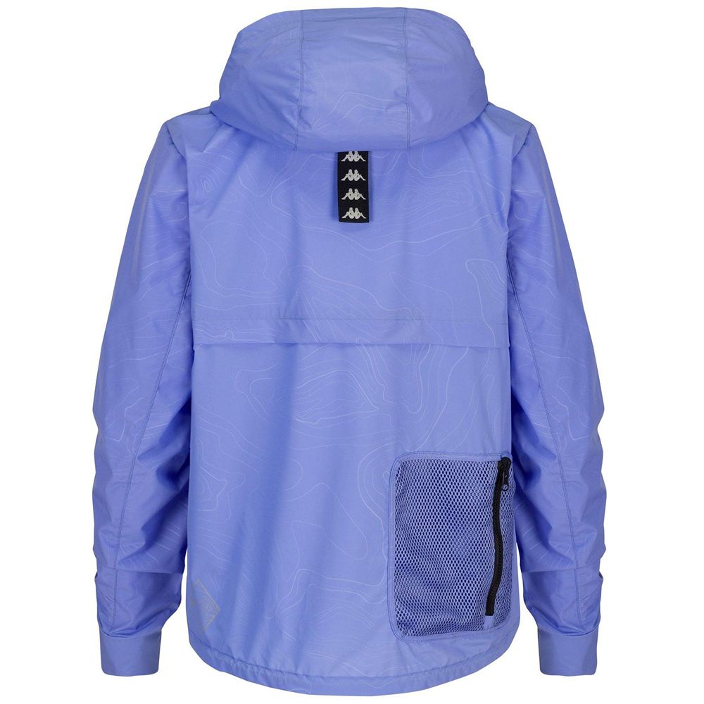 Women Kappa Batzo Jacket Purple | 708952-ZGM