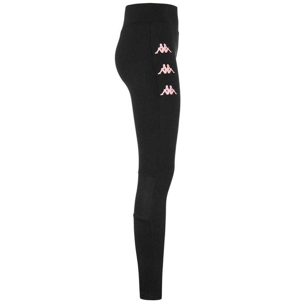 Women Kappa Bivys Pants Black | 372914-PAH