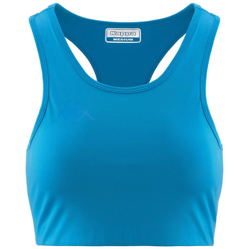 Women Kappa Ecir Jersey Blue | 243109-KGL