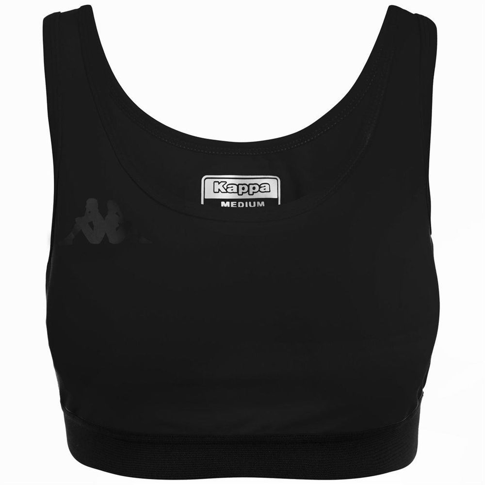 Women Kappa Emme Jersey Black | 746805-EKF