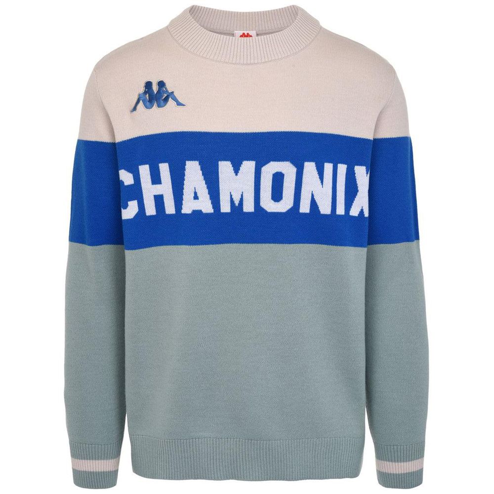 Women Kappa Eroi Knit Chamonix Sweater Green | 587691-DYA