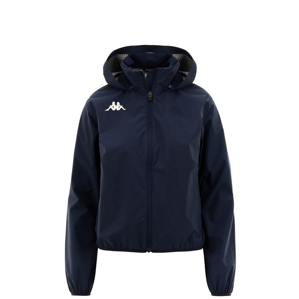 Women Kappa Flaidy Jacket Navy | 719406-HQP